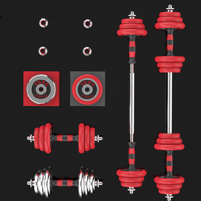 Elevate Your Fitness Routine with Pure Iron Solid Electroplating Dumbbells!
